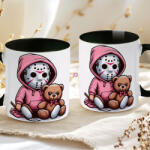 Deconline Crafts Őszi mintás bögre 3D pufi hatású "Spooky Season" fekete (DO69339-BLACK-MUG)