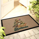 Deconline Crafts Karácsonyi mintás Lábtörlő 60x40 cm "Merry Bookmas" színes HD (DO129201-DOORMAT-60x40)