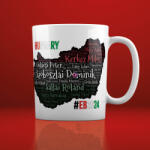 Deconline Crafts Prémium szurkolói bögre Magyarország EB2024 keret (DO59326)