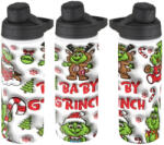 Deconline Crafts Grincs mintás Kulacs 750 ml "bébi Grincs" HD (DO129207-750ML)