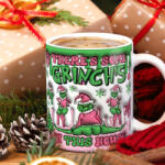 Deconline Crafts Grincses karácsonyi bögre "Some Grinch (DO129179-Ceramic-Mug)