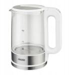 Mesko Ms 1301 white Üveg vízforraló 1, 7 L, állítható hőmérséklet (5903887803908)