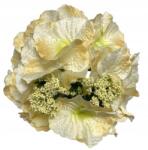 MartineX Hortenzia Termékfej Nagy 16cm művirág csokor (LO36)