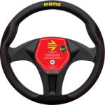 MOMO Kormányvédő Comfort 'M' Fekete-Piros/Sárga Logó (SWC0COMKR)