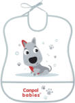 Canpol Babies Canpol babák Puha műanyag előke CUTE ANIMALS - kutya