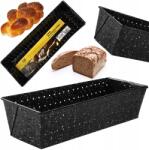 Karl Hausmann Sütőforma, téglalap, 31cm, fém, kenyérhez, tésztához (BLACHA FORMA DO PIECZENIA CHLEBA CIASTA 31cm)