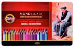 KOH-I-NOOR 3725 Mondeluz Aquarell Színes Ceruza 36 Darab Hatszögletű 7 mm Fémdoboz (7140091002)