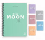 GIPTA Spirálfüzet 17x24 cm 80 Lapos Vonalas PP Borítóval Moon Vegyes Minta (BP153901390)