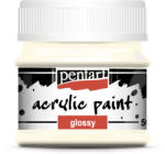 Pentart Akrilfesték Fényes 50 ml Elefántcsont Fehér (PC1937)