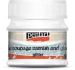 Pentart Decoupage Ragasztólakk 50 ml Glitteres (PC2469)