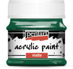 Pentart Akrilfesték Matt 50 ml Fenyőzöld (PC1312)