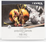 LYRA Színesceruza Készlet 24 Szín Rembrandt Polycolor Fémdobozos (MP2001240)