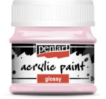 Pentart Akrilfesték Fényes 50 ml Rózsaszín (PC1936)
