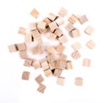  DP Craft Fa Kockák 1, 5x1, 5 cm 49 Darab/Csomag Natúr (GRKO099)