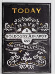  Szülinapi Képeslap Magyar Felirattal 13x19 cm (QX363167)
