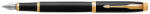 Parker Royal Im Töltőtoll Fekete Arany Klipsz 1931645 (I7040304002)