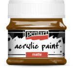 Pentart Akrilfesték Matt 50 ml Gesztenye (PC1900)