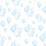  Ti-Flair Szalvéta 33 x 33 cm 3 Rétegű 20 lap/Csomag Petit Ballons bleu (AAC676)