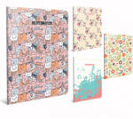 GIPTA Hangjegyfüzet A/4 40 Lapos Music Book Vegyes Minta (BP150041290)