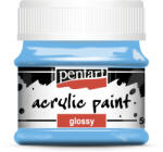 Pentart Akrilfesték Fényes 50 ml Világoskék (PC1934)