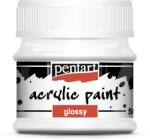Pentart Akrilfesték Fényes 50 ml Fehér (PC1169)