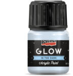 Pentart Akrilfesték Sötétben Világító 30 ml Kékeszöld (PC16486)