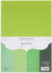  DP Craft Dekorkarton A/4 220 gramm Zöld Árnyalatok 20 Ív/Csomag (DPPS011)