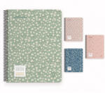 GIPTA Spirálfüzet 17x24 cm 120 Lapos Vonalas INDX Vegyes Minta (BP153902120)