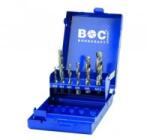 Bohrcraft Kombinált gépi menetfúró készlet M3-M10 HSS-G (030301-0062)