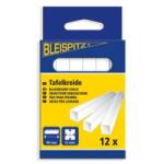 Bleispitz táblakréta négyszögletes fehér 12db/csomag (020811-0385)