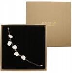 Kokonet Ezüst virágos karkötő Kézzel Készített egyedi (Bransoletka kwiaty srebro RĘCZNIE robiona)