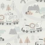 RASCH Влизолинов тапет за стена rasch kids world 2 302332