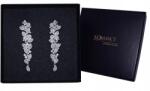 Kokonet Esküvői fülbevaló elegáns levelek virág Ezüst swarovski (Kolczyki DŁUGIE piękne srebrne)