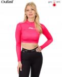 Red Line Outlast Venus Sport crop top hosszú ujjú termoaktív fehérnemű Rózsaszín