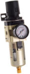  LEVEGŐSZŰRŐ REDUKTOR AW3000-02 1/4" - Kompresszor Reduktor és Szűrő, 210 mm, 14, 7 bar, 2000 l/min