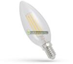 spectrumLED 5, 5 W, filament, meleg fehér, szabályozható E14 LED gyertya WOJ14646 (WOJ14646)
