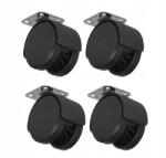 Swe Bútorkerék szerelőlap, 40mm, 25kg, 4db (4szt_322022_gabA_swe)