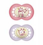 Babymam Mam Original Night világos cumi 2 db SkinSoft szilikonnal (9001616839757)