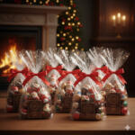  Mikulás csomag rengeteg csokival, cukorral, nyalókáva "L" méretben (886846)