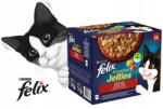 Purina Felix Sensations Ízkeverék macskaeledel Zselében 24 x 85 g