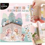 kidea 3D Kreatív Házikó Szett Hercegnőknek 52 Matrica 4 Figura Kidea (KDOKKA)
