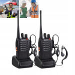  Rövidhullámú Walkie Talkie Baofeng BF--88E 1500MAH Rádió Tartozékok (6974204294210)