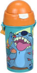  Disney Lilo és Stitch, A csillagkutya Cool műanyag szívószálas kulacs akasztóval 500 ml
