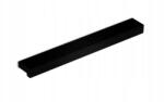  Bútorfogantyú Fekete Matt Modern "L" Alumínium L-96/120 AL006 (AL006 96/120 BLACK)