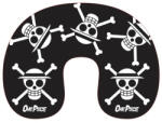  One Piece Black Skull utazópárna, nyakpárna