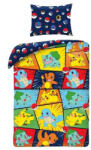  Pokémon Pals ágyneműhuzat 140×200cm, 70×90 cm