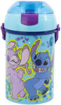  Disney Lilo és Stitch, A csillagkutya Dance műanyag szívószálas kulacs akasztóval 450 ml