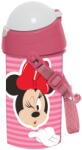  Disney Minnie Wink műanyag szívószálas kulacs akasztóval 500 ml