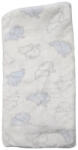 Vaganza Wellsoft Mintás babatakaró 70×100 - Elefáni Kék (5999120536481)