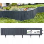 Eko-Bord Öko-palisada Gyepszegély 22 Grafit Ökoopalisada (5904506110131)